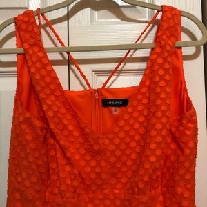 Nine West orange dress